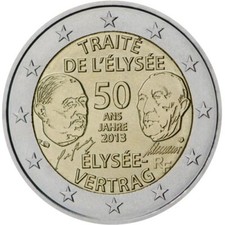 Rare 2 Euro  50º aniversario